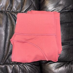 Lululemon Pink Leggings Tights with Pockets